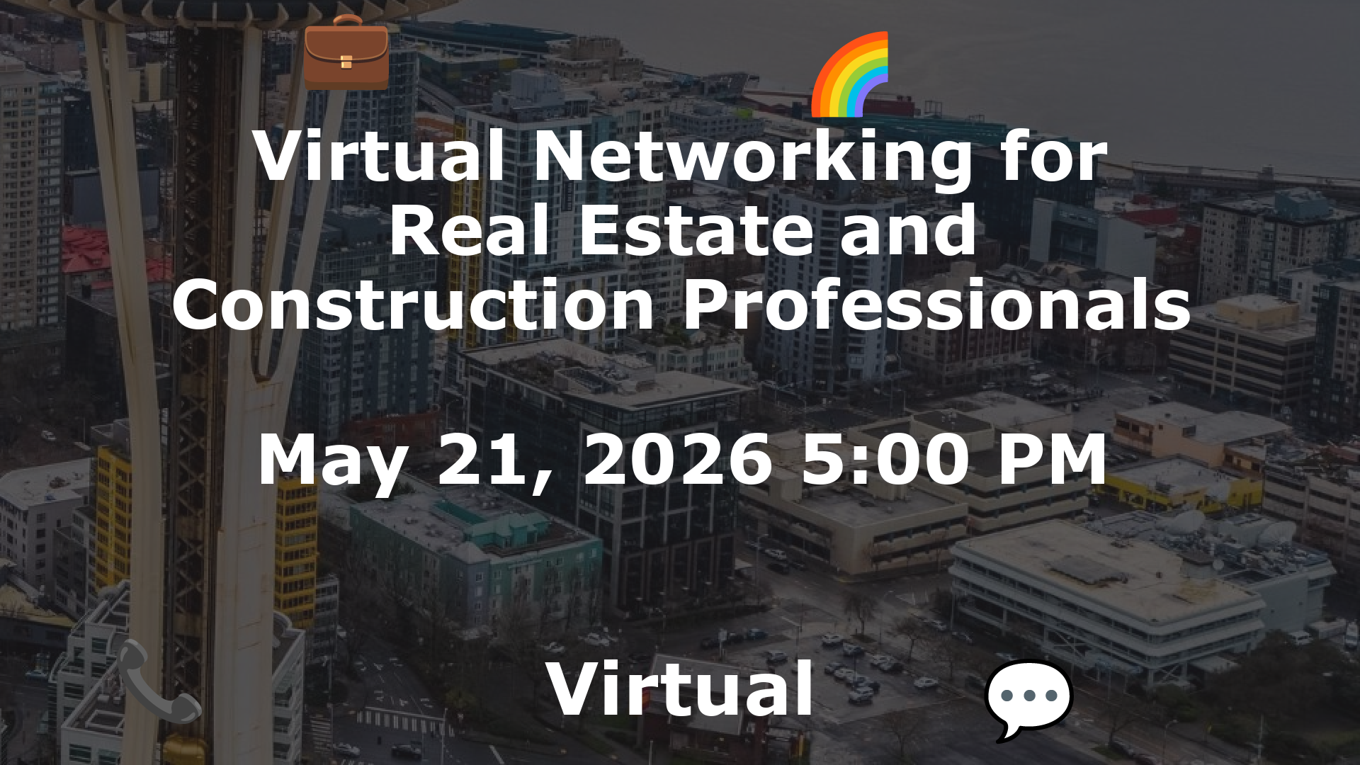Virtual Networking for Real Estate and Construction Professionals event image